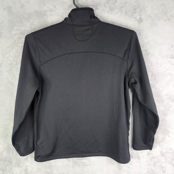 Mens Black Magellan Outdoors Pullover Sweatshirt 1/4 Zip Long Sleeve Mock Neck L - Picture 8 of 11